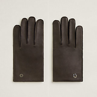 Jump H gloves - Brown | Hermès Canada